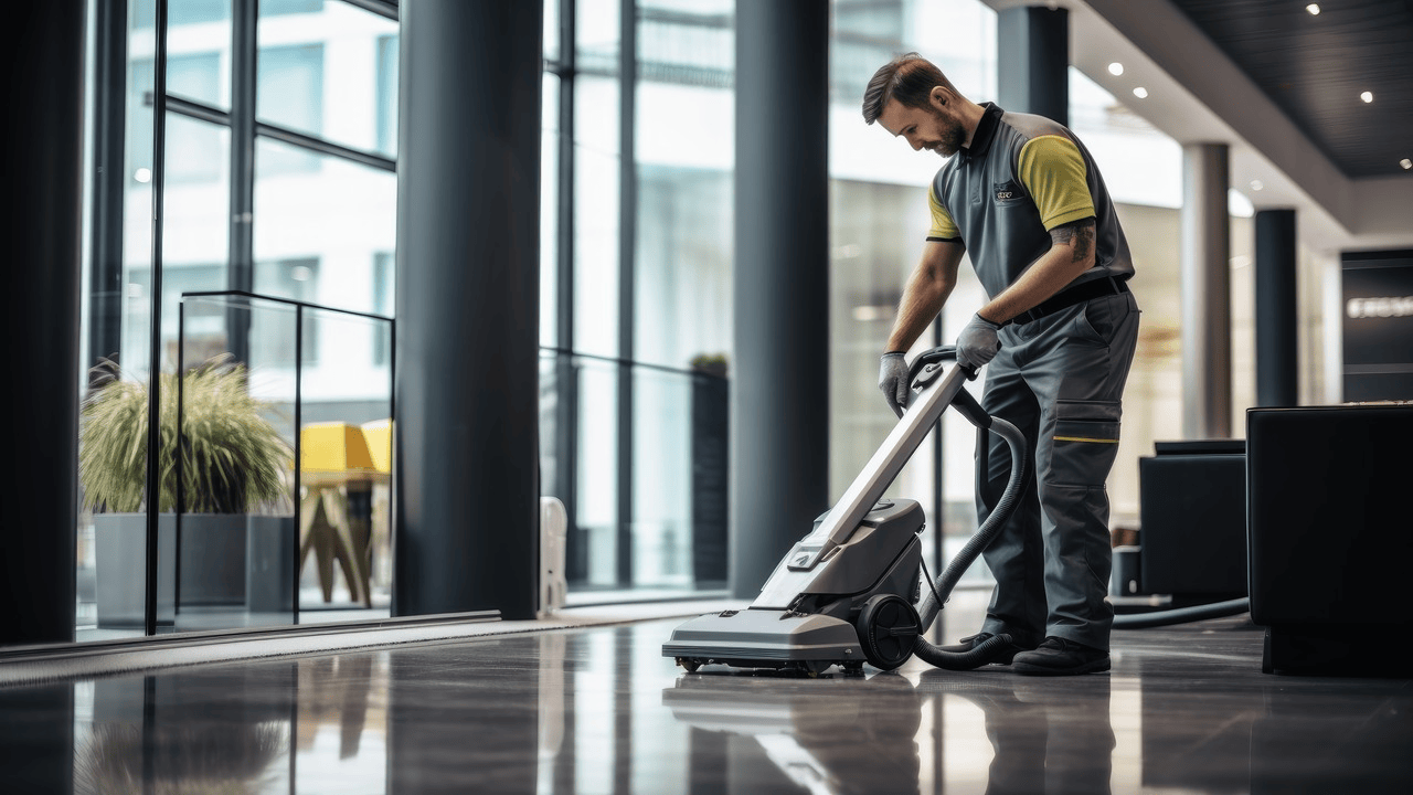 Aerospace facility cleaning